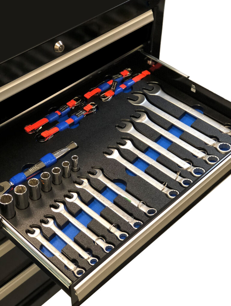Tool drawer with custom FOD shadowboard